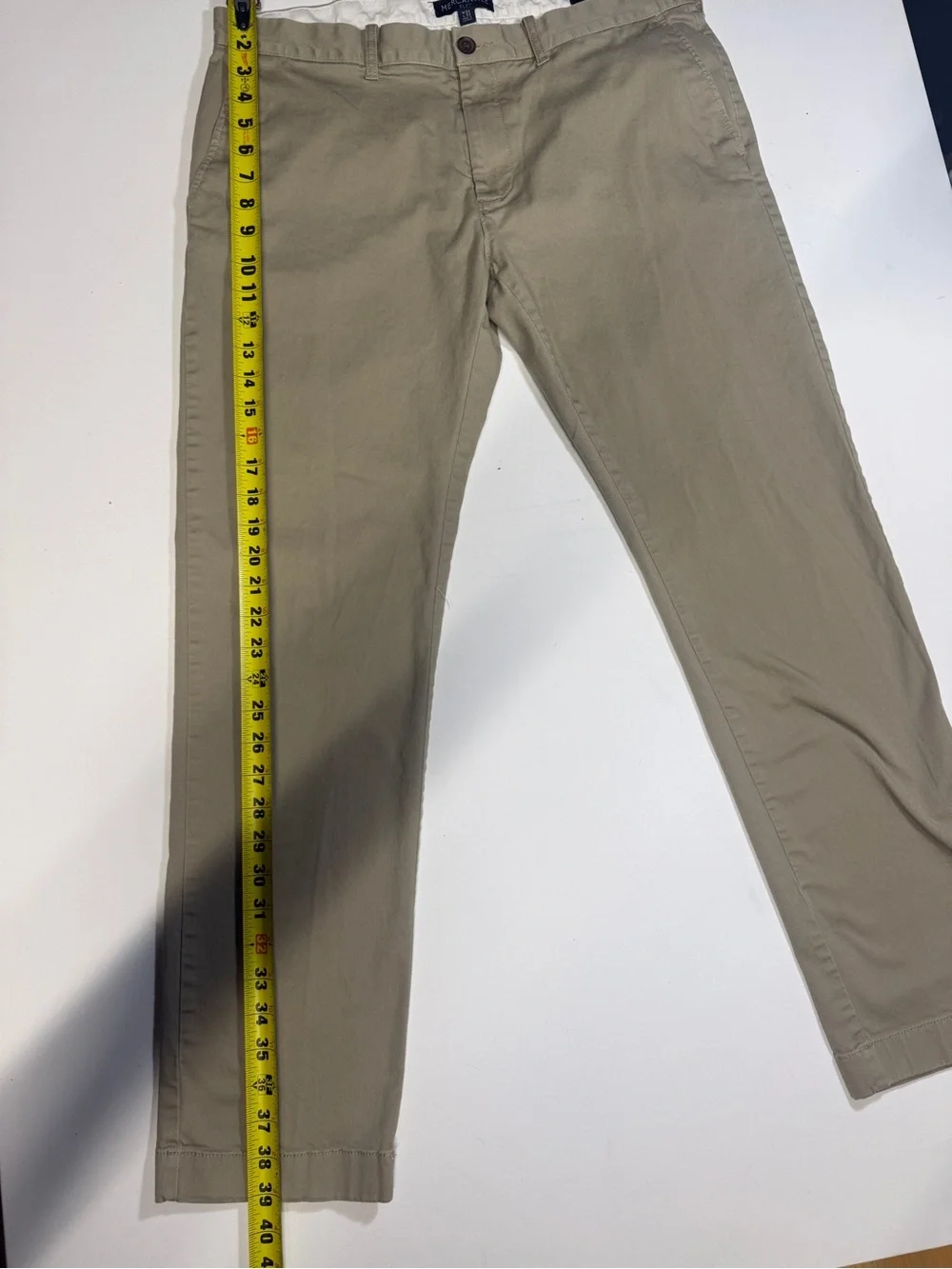 J. Crew Men's Chinos in Khaki